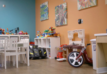 play area in Pediatric unit